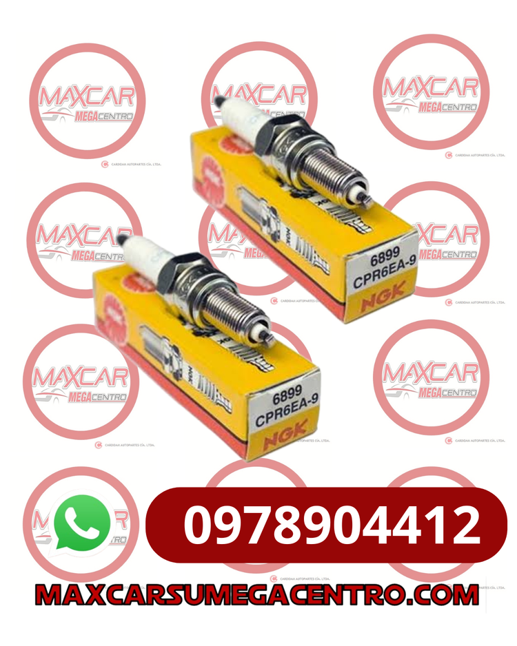 BUJ.CPR6EA9 BUJIAS NGK MOTOTAXI INDIA 125CC 150CC YAMAHA SHINERAY