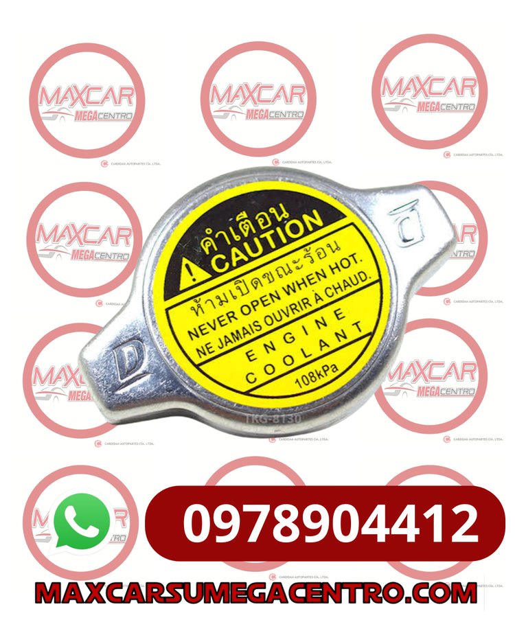 TAP.16401-0H060 TAPA RADIADOR OGMP TOYOTA HILUX 2.7 2TR-FE 06 -