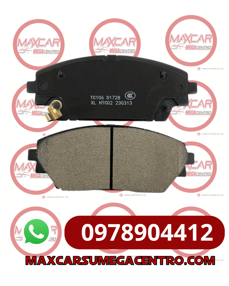 PF.D1728 PASTILLA FRENO ECOBREX ECB3889 MAZDA CX3 MAZDA CX30 CERAMICA