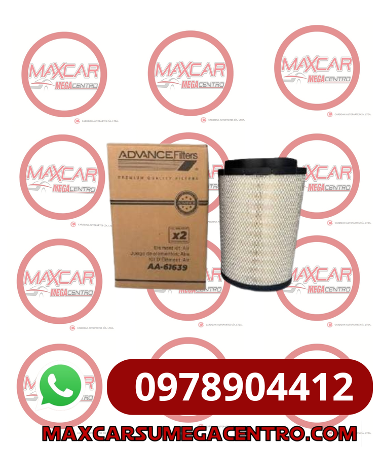 F.AA61639 FILTRO AIRE ADVANCE UD NISSAN CRONER MKE210 LWB 18-