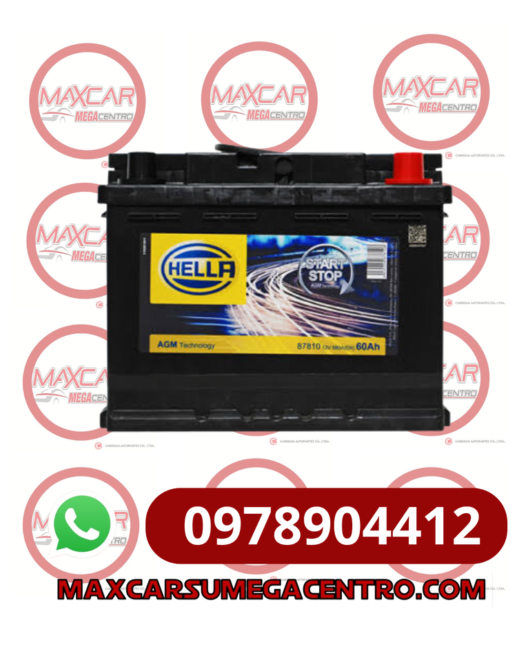 BAT.L2T HELLA BATERIA AGM L2T CCA 740 EUROPEA