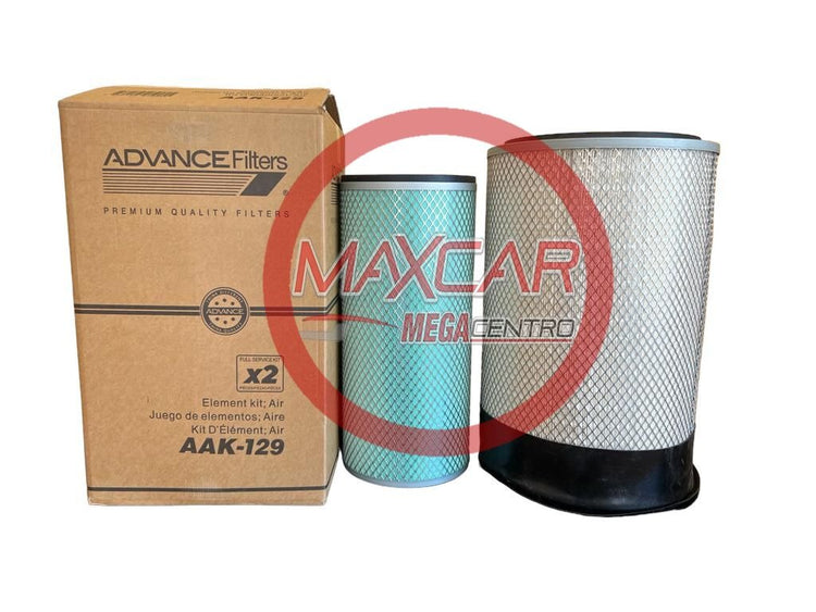 FILTRO AIRE ADVANCE AAK129 JAC HFC4253 15-17 HFC4254 HFC4255 15- YUTONG B5 (AA25812+AA25813) - FAAK129