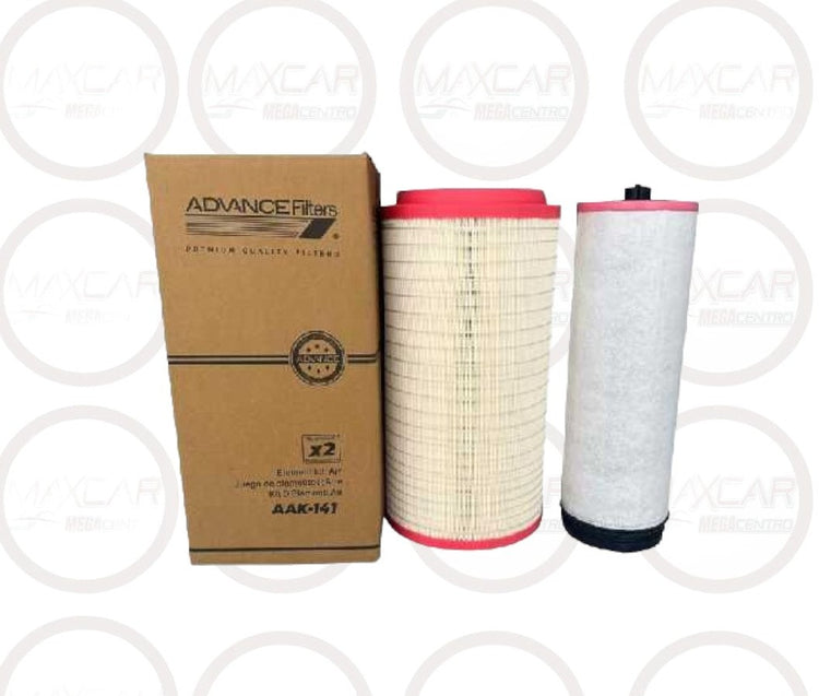 FILTRO AIRE ADVANCE AAK141 UD QUESTER CWE330 CWE250 CWE440 (AA-8900+AA-8901) - FAAK141