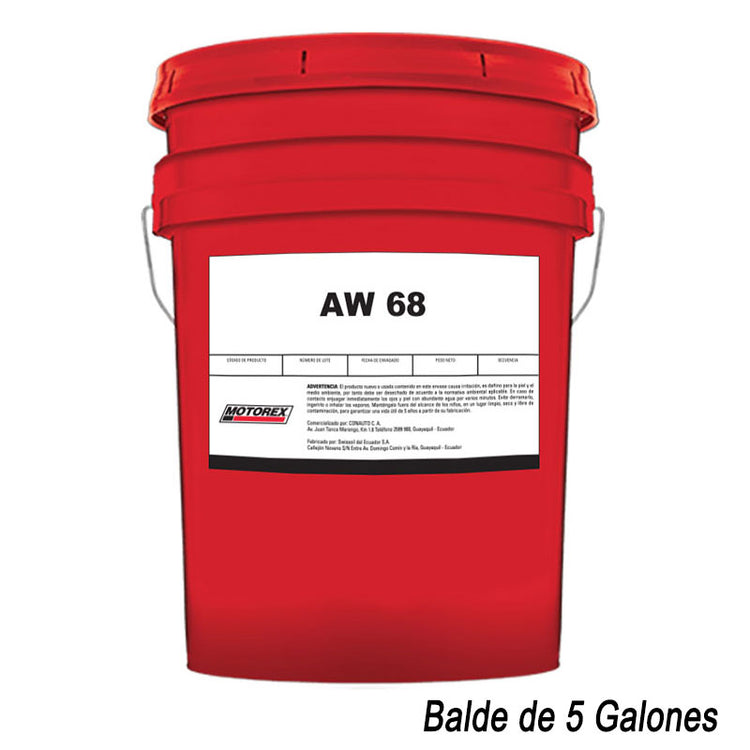 MOTOREX CANECA 5GA ISO68 AMBAR
