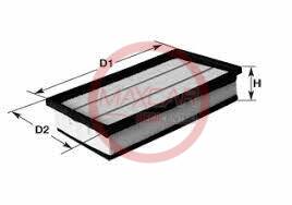 FILTRO AIRE MPF MOTOREX MA1324 HINO FC PRIMARIO - FMA1324