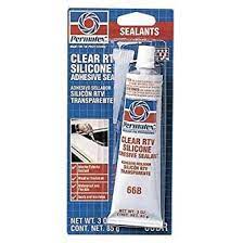 PERMATEX SILICON TRANSPARENTE RTV 80050 3 onz SRT3