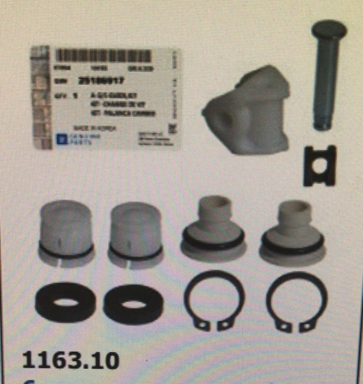 REPARACION PALANCA CAMBIOS CAJA GM 25186917 AVEO/CORSA (1163.10) - KVG6917