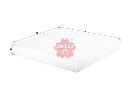 FILTRO A/C SAKURA CA14970 SCROSS 2018  FCA14970
