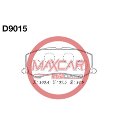 PASTILLA FRENO HIGH POWER D9015 FORZA II - PCD9015