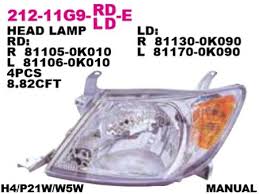 F21211G9L- FARO SILVIN 212-11G9 LH TOY HILUX 06-09