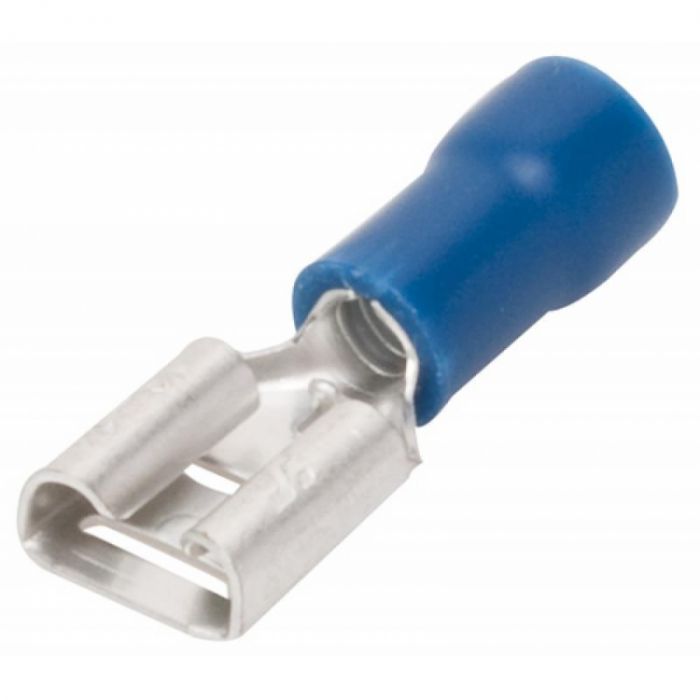 TERMINAL HEMBRA AZUL 3/16-TH3/16
