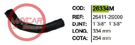 MANGUERA RADIADOR SUP INR 26334 TUCSON IX35 2 - M26334