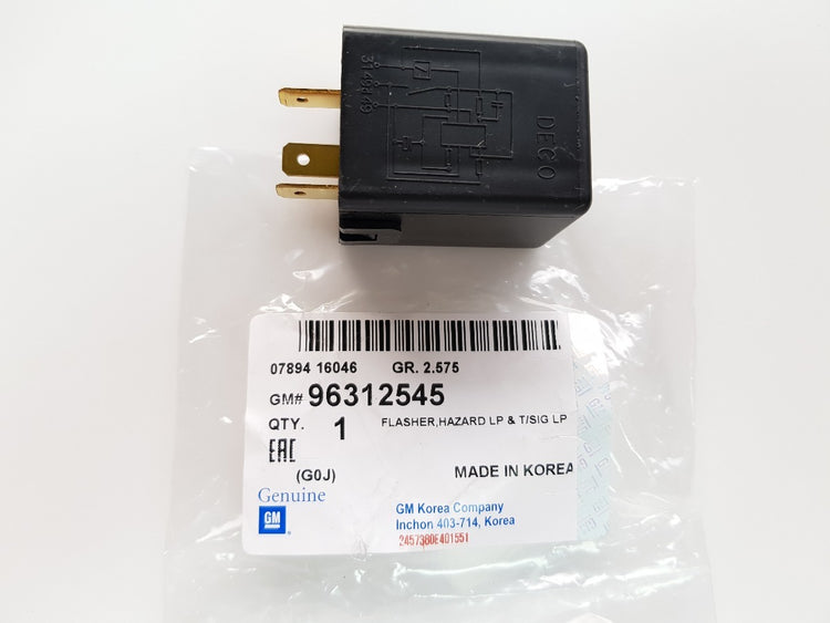 RELAY DIRECCIONALES GM 96312545 AVEO ACTIVO 05-RDG545