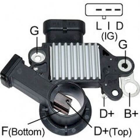 REGULADOR ALTERNADOR AVEO 474-R474