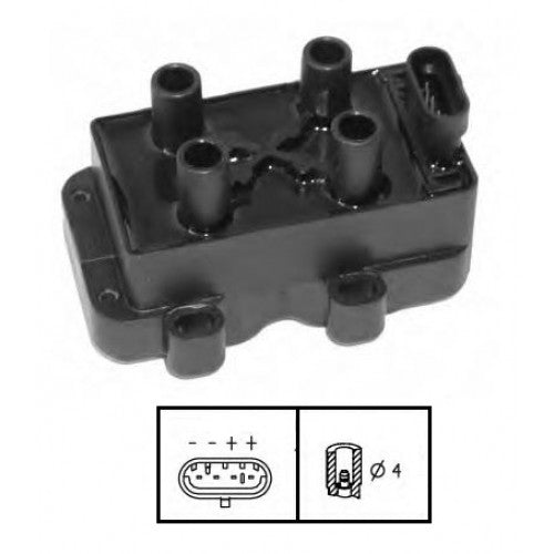 BOBINA ENCENDIDO RENAULT 10-029-BE10029