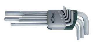 JGO DE LLAVES HEXAGONALES 9PCS CORTAS 1.5 A 10 MM BEST VALUE H420388 JH420388