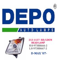 SILVIN LUV. DMAX 4X4 09-2013 4X4 LH 213-1137 LH-S2131137L