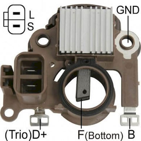 REGULADOR ALT GA801 MITS/NISSAN/FORD 12V-RGA801