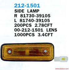 F2121501- FARO LATERAL 212-1501 R/L HILUX/STOUT DEPO