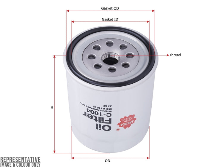 FILTRO SHOGUN C1004 MITSUBISHI-FC1004