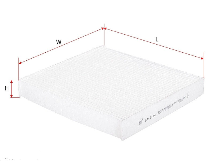 FILTRO A/C SAKURA CA1114 YARIS/HILUX 12/HIACE/COROLLA -FCA1114