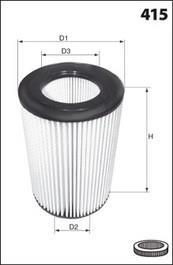 FILTRO AIRE SHOGUN RBA274 HD-72-FRBA274