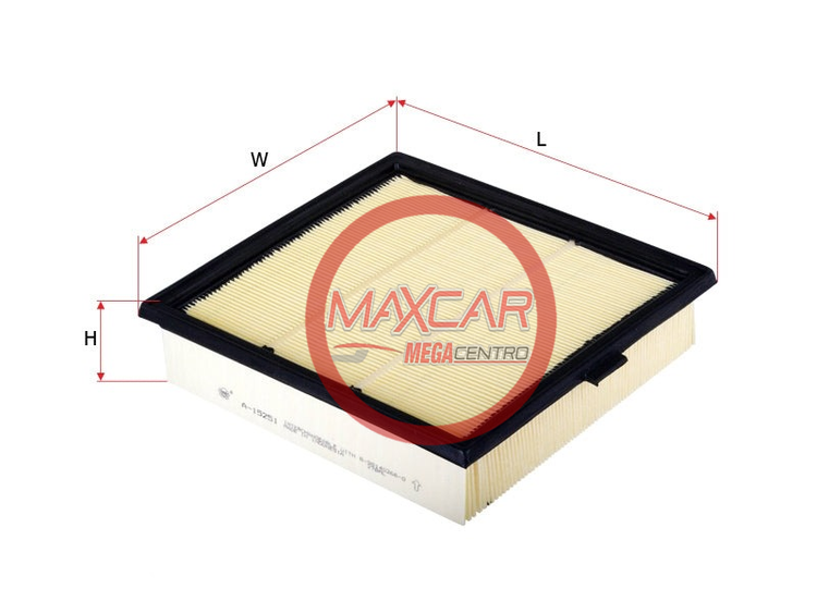 FILTRO AIRE SAKURA A15251 DMAX 14- (BAU2361U) - FA15251