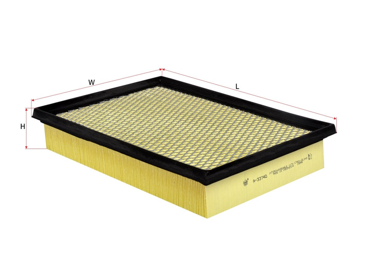 F.AA1531 FILTRO AIRE SAKURA A33740 HILUX 2.7 16- (BAU2601CSHOGUN AF4066LUBER)