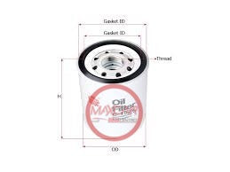 F.AO1522 FILTRO ACEITE SAKURA C1522 IZUSU NPR NKR NQR 5.2 (UJ1102)