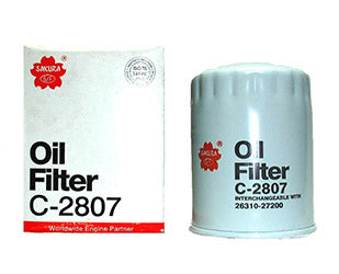 FILTRO ACEITE C2807 TUCSON DIESEL-FC2807