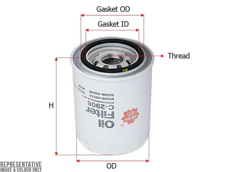 FILTRO SHOGUN/SAKURA C-2906-FC2906