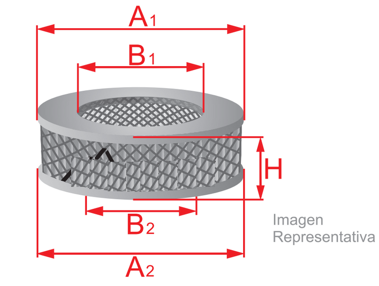 FILTRO AIRE CA-465 MAZDA-FNCA465
