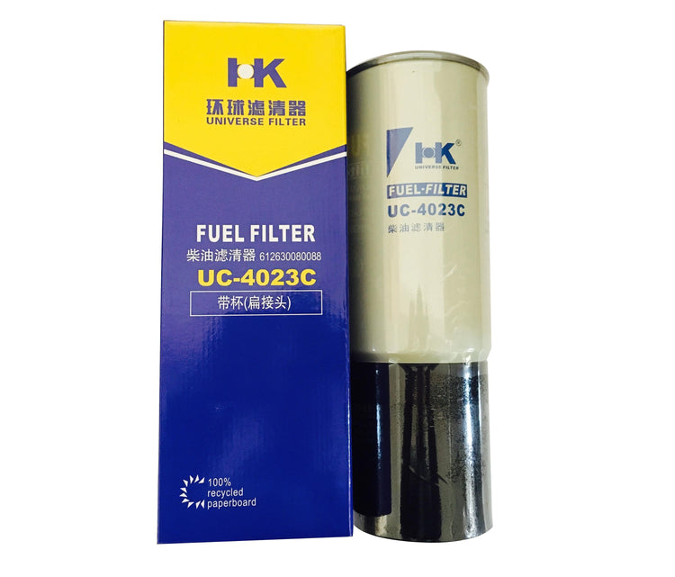 FILTRO COMBUSTIBLE HK UC4023C WECHAI FAW FOTON AUMAN (SFC7939-30) CON VISOR Y SENSORFUC4023C