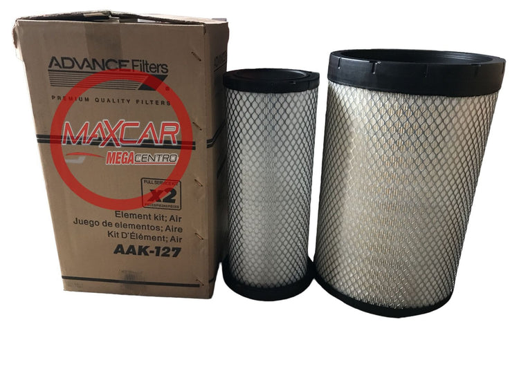 FILTRO AIRE ADVANCE AAK127 FOTON 13 TON PLUS (KIT AA26557-26558) - FAAK127