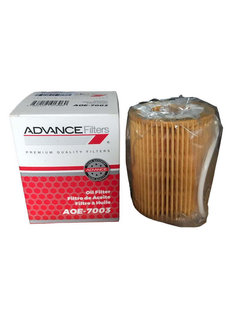 FILTRO ACEITE ADVANCE AOE7003 FAW SIRIUS R7 BMW 316I 320I 1012015-26L - FAOE7003