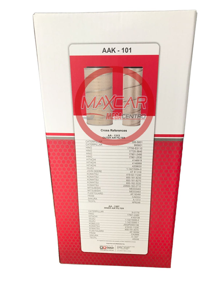 F.AAK101 FILTRO AIRE ADVANCE KIT (AA1313/AA1307) HINO GD GH