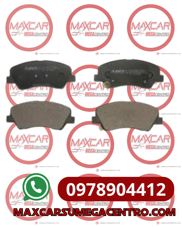 PF.D1593 PASTILLA FRENO MANDO MPH46 ACCENT 12- RIO R (58101-1RA00)