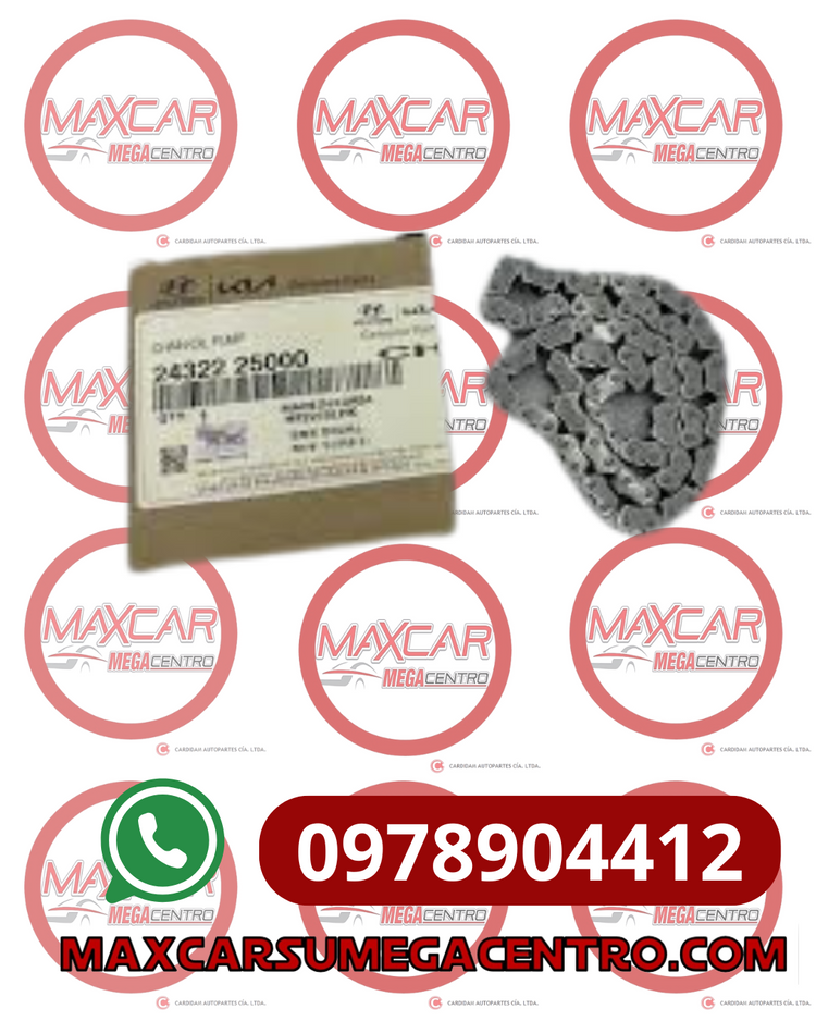 CBA.24322-25000 CADENA B/ACEITE MOBIS TUCSON IX35 SPORTAGE R 11/- SANTA.FE 2.4