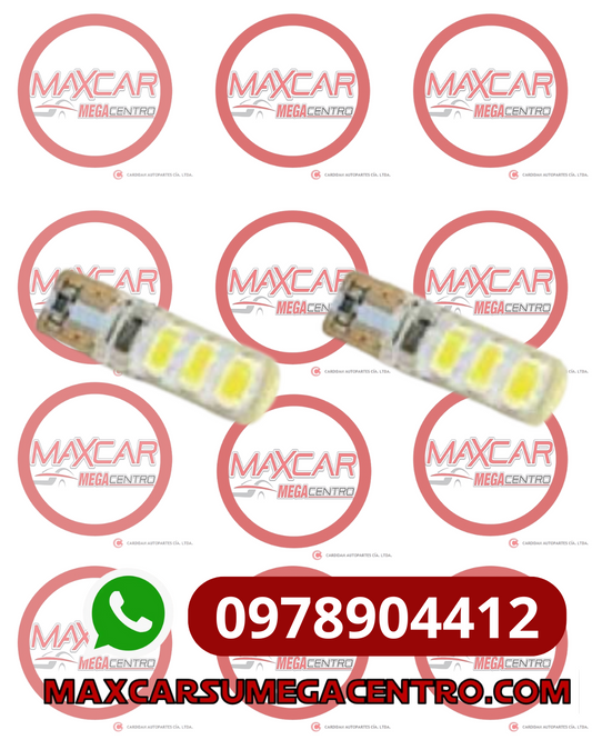 FAR.T10 FOCO LED 6 LEDS 2835 SMD FLASH 12V BLUE AZUL