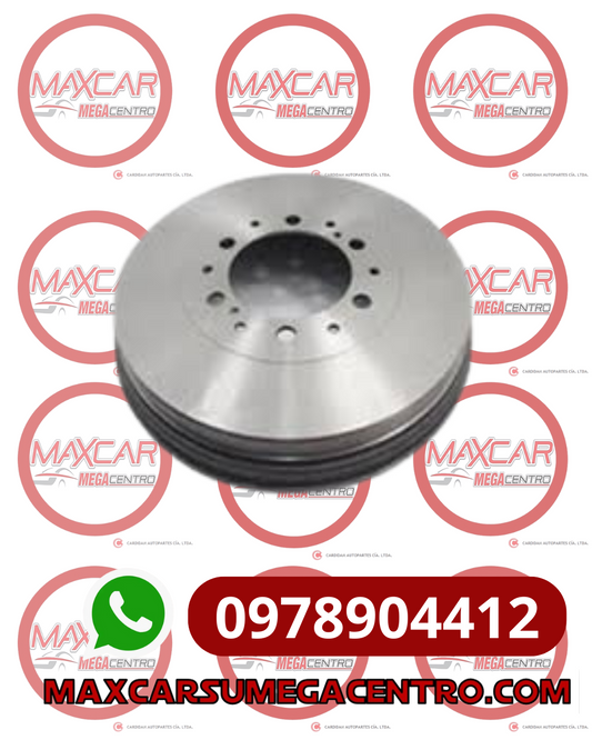 TF.HF480C TAMBOR FRENO HIPER HF480C TOY HILUX 2.5L SW4 TURBO 05- FORTUNER 2.7 4X4 13-20