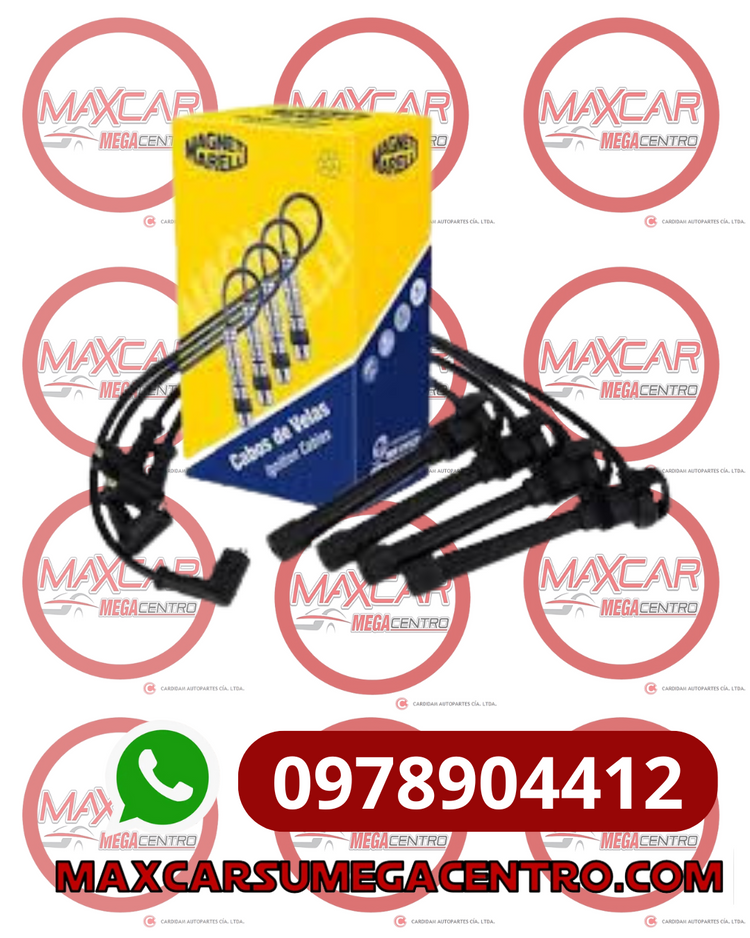 CB.CVMT0202 CABLE BUJIAS MAGNETI FIAT PALIO FIRE 16V 1.3