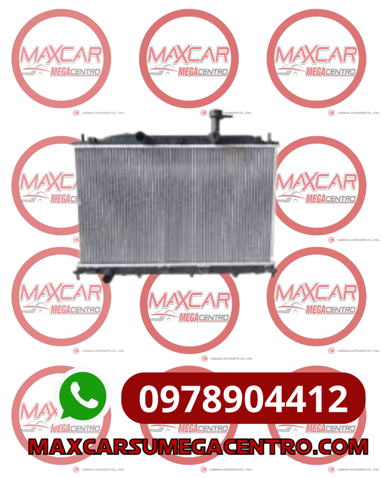 RAD.23093 RADIADOR POLAR XCITE 1.4 1.6 06-11 T/M 16MM