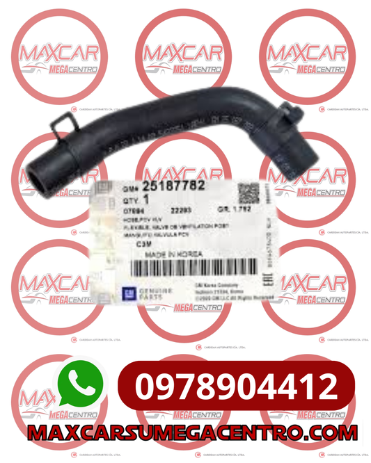 MAN.25187782 MANGUERA VALVULA PCV INR 23578 SPARK GT 1.2 16V 11-
