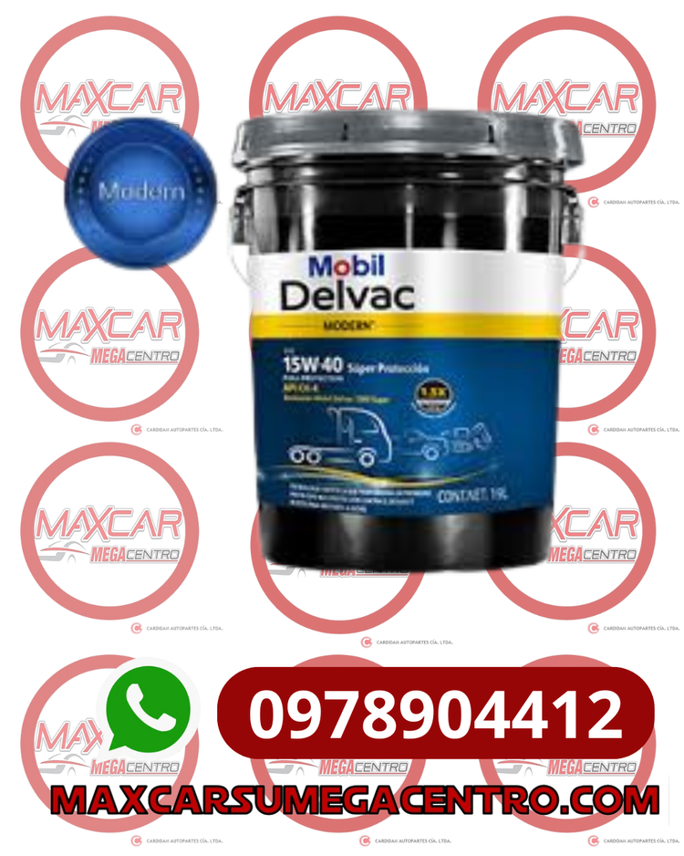 L.15W40 MOBIL MODERN CANECA 5GA 15W40 FULL PROTECTION SEMISINTETICO