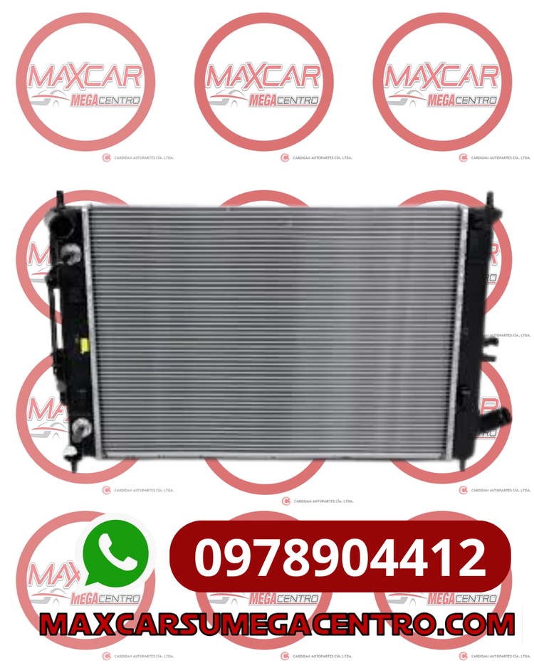 RAD.25310-3X650 RADIADOR POLAR 21165T CRETA 1.6 17-20 CERATO KOUP  T/A 16MM
