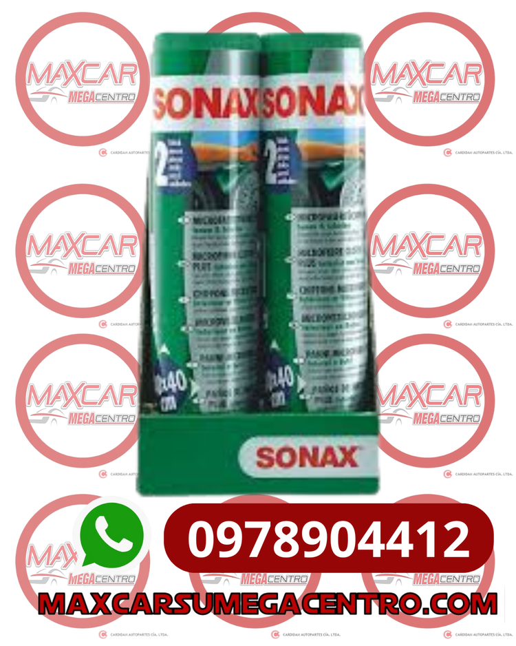 LIM.S416541 SONAX PAÑO MICROFIBRA INT (2un)