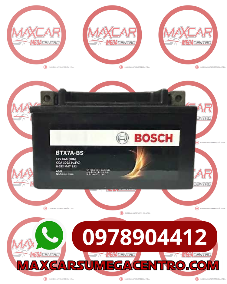 BAT.EBX7A-BS BOSCH BATERIA MOTO EBX7A-BS AGM
