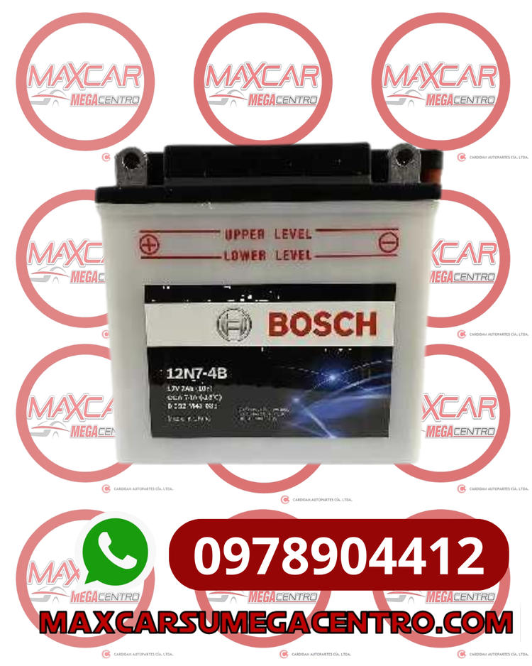 BAT.12N7A-3A BOSCH BATERIA MOTO
