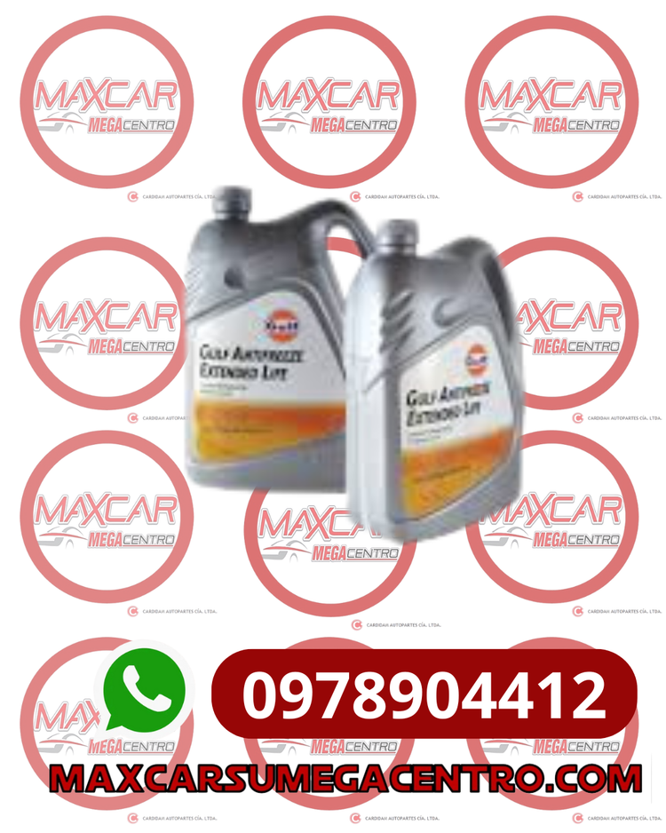 REF.GN GULF GALON REFRIGERENTE ANTIFREEZE EXTENDED LIFE 50/50 NARANJA
