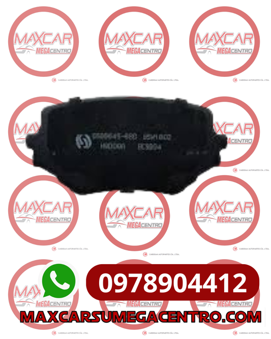 PF.D680 PASTILLA FRENO HIGH POWER GRAND VITARA 5P 99-01 (HPBPA0006)